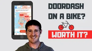 Should You Deliver DoorDash on A Bike? Earn More Delivering??