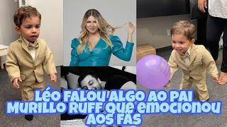 😭 Léo filho de Marília Mendonça fala ALGO para o papai Murilo Ruff que emocionou aos fãs.