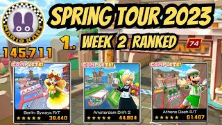 Week 2 Ranked Cup - Spring Tour (2023) | Mario Kart Tour