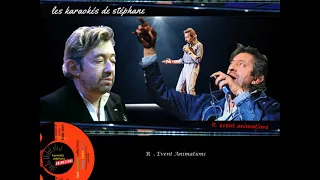 Karaoké  serge Gainsbourg   *  Les sucettes