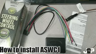 How to install steering wheel controls-aswc1