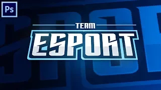 Tutorial: Creating A Clean Mascot/eSports Text Logo In Photoshop! (EASY)