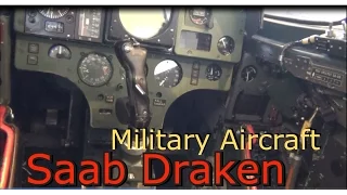 Saab Draken cockpit Military Aircraft-warplane