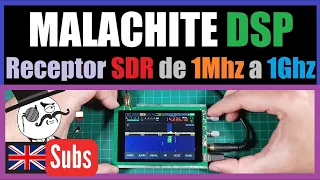 📡   Review MALACHITE / MALAHIT DSP, CLONE (full software) en Español 📻 l, Gran Receptor SDR  📟