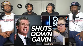 Gavin Newsom Regrets Letting Adam Carolla Interview Him!