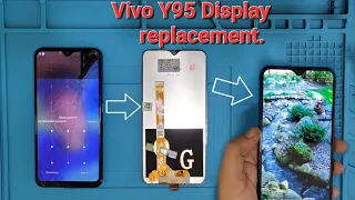 vivo Y95 Display replacement // vivo y95 Lcd change.