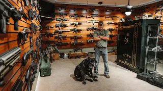 Walkthrough my SECOND $250,000 Gun Collection Room