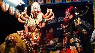 Yakshagana -- Shri Devi Mahatme - 5 - Mahishasura vadhe - Kubanoor - Marnad - Nainad - Yekkaru