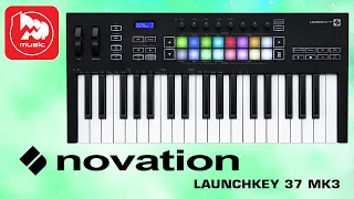 Novation Launchkey 37 mk3 - миди-клавиатура для Ableton Live