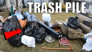 Trash Picking In Rich Neighborhood Look What I FOUND - Ep. 249