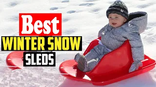 ✅Top 10 Best Winter Snow Sleds for Kids and Adults in 2023
