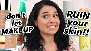 5 MOST IMPORTANT Tips for Skin Friendly Makeup (Acne Prone & Sensitive Skin!)