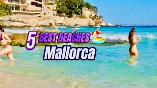 4K UHD 🏖️5 Best Beaches Mallorca🌴Spain