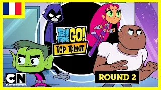 Teen Titans Go en français 🇫🇷 | Concours Teen Titans Top Talent - Round 2 | Épisode complet