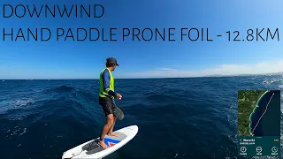 Down Wind Hand Paddle Prone 12.8km
