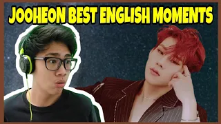 [MONSTA X] JOOHEON'S BEST ENGLISH MOMENTS COMPILATION REACTION