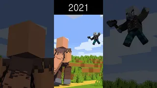 Evolution of Merge - Minecraft Animation