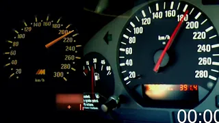 BMW E36 M3 vs BMW E46 M3 acceleration test