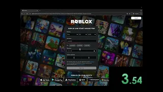 Roblox ban speedrun 24.93 seconds
