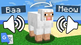 I Put Every Minecraft Sound Through Google Translate 1 BILLION Times....