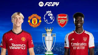 FC 24 | Manchester United vs Arsenal - Premier League 23/24 - PS5™ Gameplay