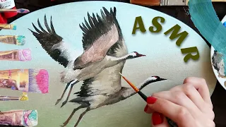 АСМР ШЕПОТ И РИСОВАНИЕ. Интересные факты. ASMR Drawing and whispering.