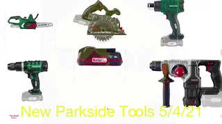 new parkside tools  at Lidl include a parkside performance drill 5/4/21