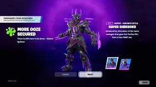 how to unlock the super shredder skin