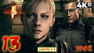 Resident Evil 5 (PC) - 4K60 Co-op Walkthrough (100%) Part 13 - Uroburos RE Facility (Chapter 5-3)