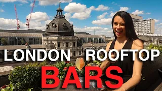 London's Coolest Rooftop Bars 🍹 | Summer in London | Love and London