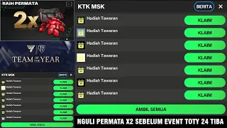 CARA MENYELESAIKAN MISI TAWARAN PERMATA X2 PERSIAPAN EVENT TOTY 24 - CARA DAPAT PERMATA FC MOBILE 24