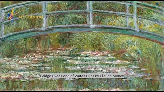 Bridge over Pond of Water Lilies by Claude Monet