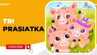 [HQ] Tri prasiatka 🐷🐷🐷 │ Audio rozprávka pre deti LIDL