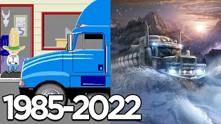 Evolution Of Truck Simulator Games (1985-2022)