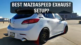 Mazdaspeed 3 Full Straight Pipe Sound Tests!!