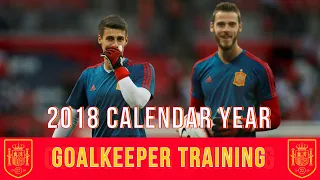 David de Gea & Kepa Arrizabalaga | Spain: Goalkeeper Training | 2018 Calendar Year