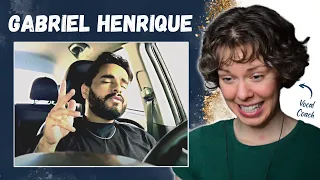 Vocal Coach Reacts to GABRIEL HENRIQUE Singing I HAVE NOTHING (Whitney Houston Cover)