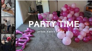 PARTY PREP | AFTER PARTY CLEAN WITH ME | CLEANING MOTIVATION