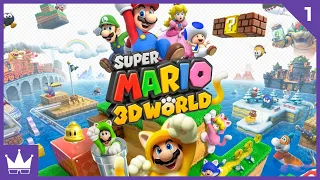 Twitch Livestream | Super Mario 3D World "100%" Playthrough Part 1 [Switch]