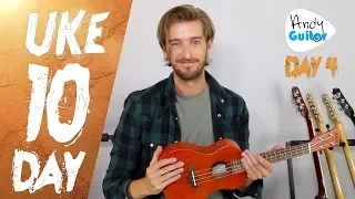 Ukulele Lesson 4 - More Easy Songs for Ukulele - FREE 10 Day Starter Course