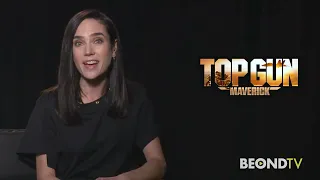 Jennifer Connelly on working with Tom Cruise for the first time in "Top Gun: Maverick"