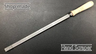 DIY Hand Scraper Build