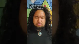 Sygyt Vs. Western Overtone Singing #overtonesinging #throatsinging #sygyt #ethnomusic #vibration