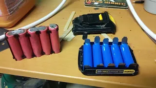 How to upgrade a Dewalt 20V battery to 5Ah.