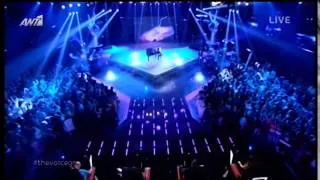 The Voice Of Greece   3o Live   Δημος Μπεκε Ενα Τραγουδι Ακομα  11-4-2014