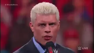 Cody Rhodes: I Have To Finish The Story.