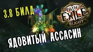 Убийца Круг Яда (Venom Gyre) ♦ Мой стартовый билд Скверны ♦ Path of exile 3.8 (Blight 3.8)