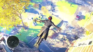 Assassin’s Creed Syndicate - прыжок в сено