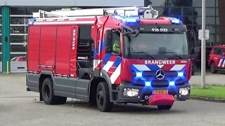[ONOPVALLEND] [PRIMEUR] P1-A1 Nieuwe tankautospuit Brandweer Politie Ambulance's en LFL1 met spoed .