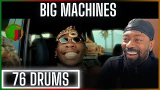 🚨🇿🇲 | 76 Drums - Big Machines (Official Video) | Reaction
